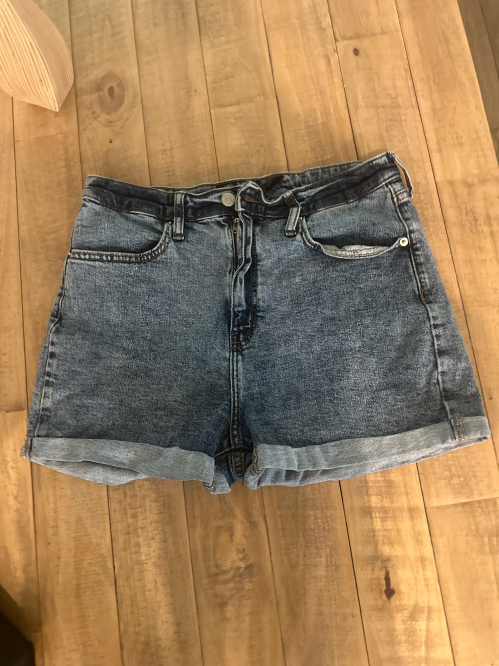 Wild FableClassic High-Waist Denim Shorts - Size 12 31R